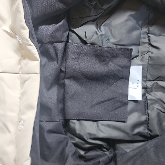 LIT Activewear Ivory Stouthearted Duck Down Jacket S read description - Picture 3 of 17